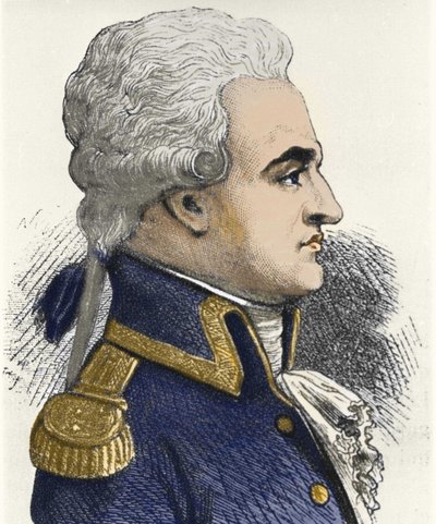 Pierre Charles de Villeneuve (1763-1806), Franse vice-admiraal, verslagen door Nelson bij Trafalgar. door Unknown artist