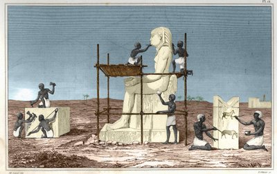 Gravure uit het boek Atlas van Rollin
