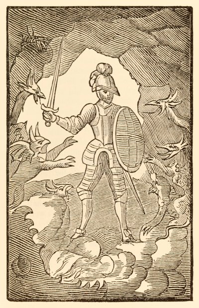 Arme man! Waar ben je nu? Je dag is nacht. uit The Pilgrims Progress From This World, To That Which Is To Come door John Bunyan door Unknown