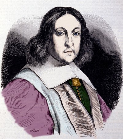 Portret van Pierre de Fermat (1601-1665), Franse wiskundige door Unknown artist