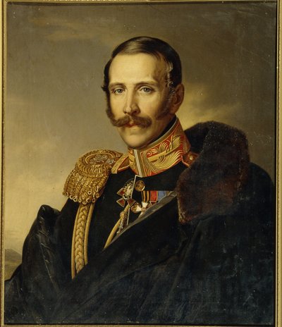 Portret van Sergej Grigorjevitsj Stroganov, gouverneur-generaal van Moskou door Unknown artist