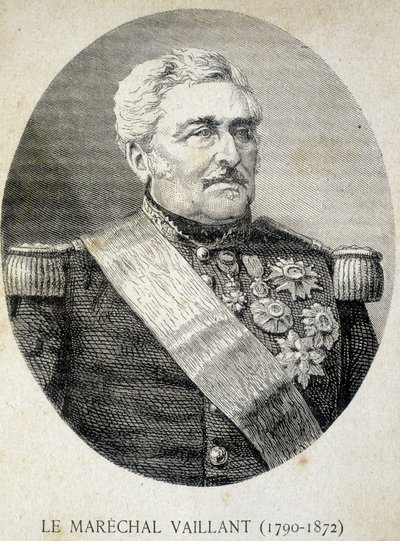 Portret van Maarschalk Vaillant (1790 - 1872) - in 