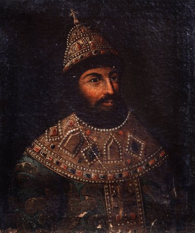 Portret van Tsaar Alexis I Mikhailovich van Rusland door Unknown artist