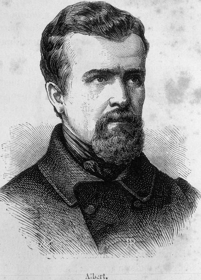 Portret van Albert door Unknown artist