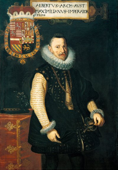 Portret van Albert VII door Unknown artist