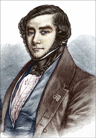 Portret van Alcide d