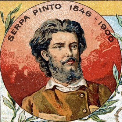 Portret van Alexander Alberto da Rocha Serpa Pinto. Portugese ontdekkingsreiziger (1846-1900) door Unknown artist