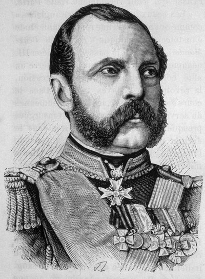 Portret van Alexander II door Unknown artist