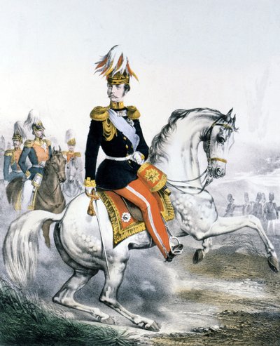 Portret van Alexander II Nikolajevitsj door Unknown artist