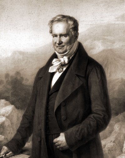 Portret van Alexander Von Humboldt door Unknown artist