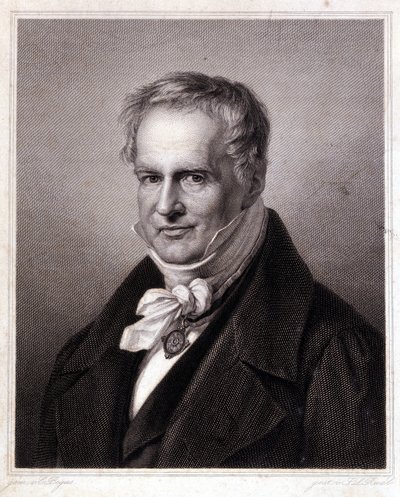 Portret van Alexander Von Humboldt door Unknown artist