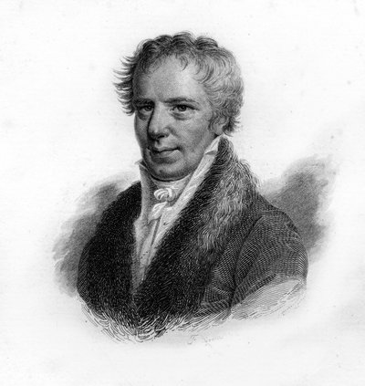 Portret van Alexander Von Humboldt door Unknown artist