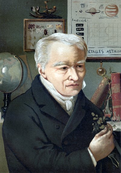 Portret van Alexander Von Humboldt (Alexander van Humboldt). door Unknown artist