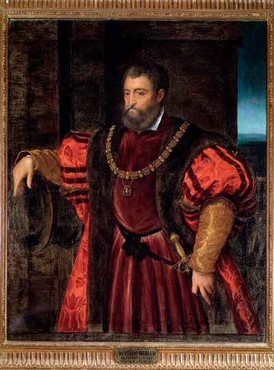 Portret van Alfonso d