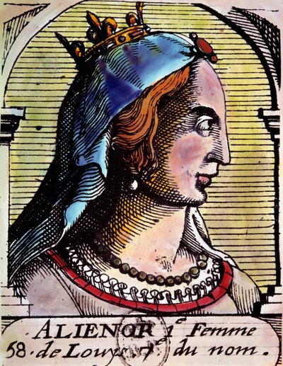 Portret van Alienor d
