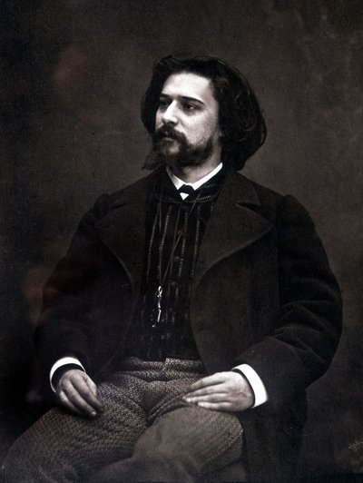 Portret van de jonge Alphonse Daudet door Unknown artist