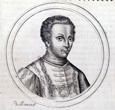 Portret van Amedee VI van Savoye, bekend als De Groene Graaf door Unknown artist