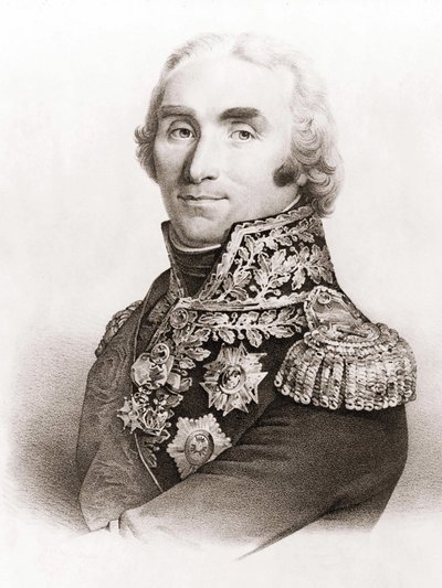Portret van André Massena (1756 - 1817), maarschalk van Frankrijk door Unknown artist