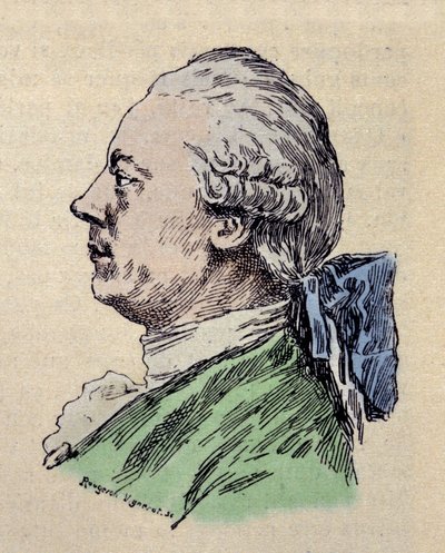 Portret van Andre Danican Philidor door Unknown artist