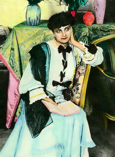 Portret van Anna Mathieu de Noailles door Unknown artist
