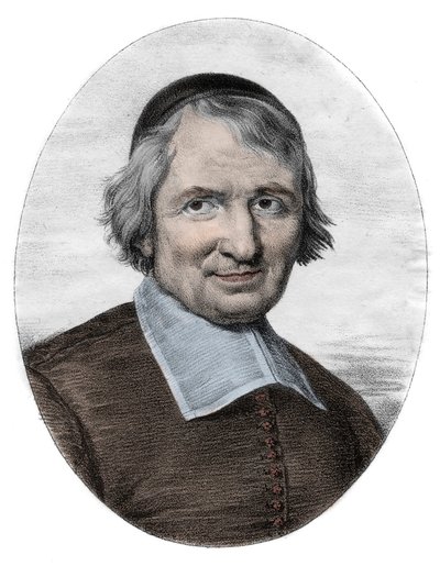Portret van Antoine Arnauld (1612-1694), Franse priester, theoloog, filosoof en wiskundige, lid van de Jansenisten door Unknown artist