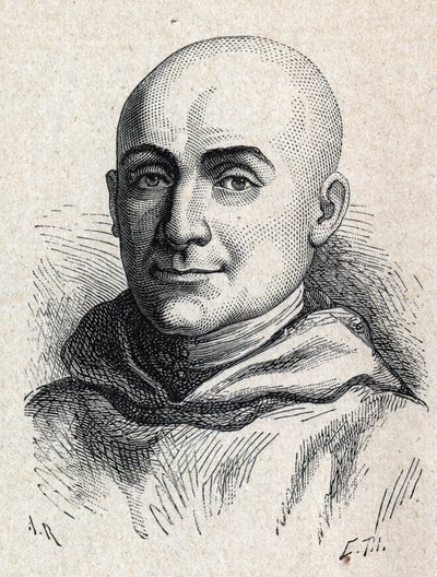 Portret van Antoine Christophe Gerle (1736-1801) Franse geestelijke. door Unknown artist