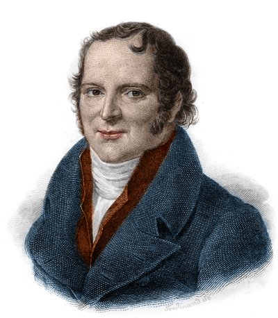 Portret van Antoine Francois, Graaf van Fourcroy (1755 - 1809) Chemicus, natuuronderzoeker, arts, gravure uit de 19e eeuw door Unknown artist