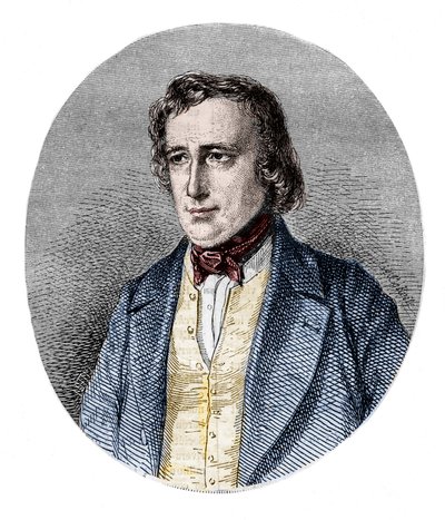 Portret van Baron Taylor (Isidore Justin Severin Taylor, genoemd) (1789-1879), Franse toneelschrijver en filantroop. door Unknown artist
