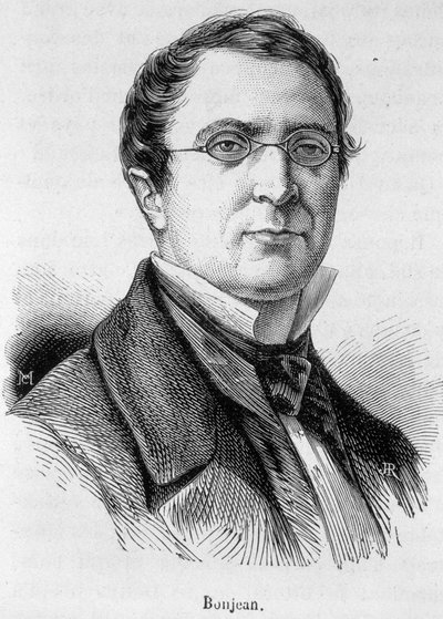 Portret van Bonjean door Unknown artist