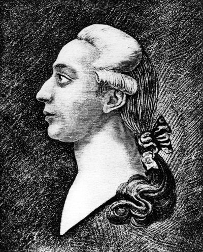Portret van Casanova door Unknown artist