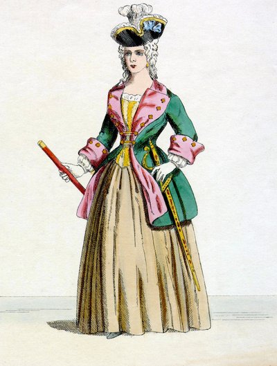 Portret van Catharina II (1729-1796), keizerin van Rusland. door Unknown artist