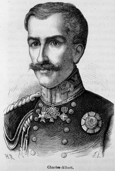 Portret van Charles - Albert door Unknown artist