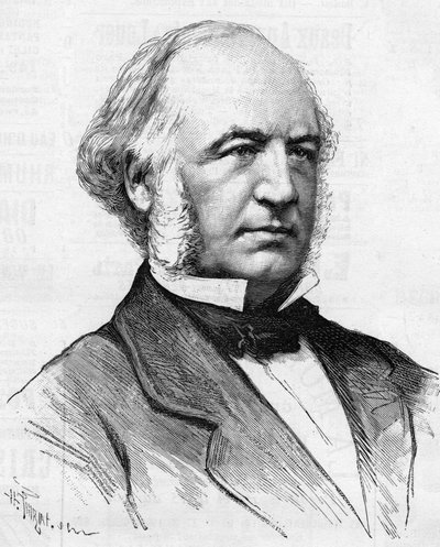 Portret van Charles Bergeron (1808-1883), Franse ingenieur, groot vakman van de transformatie van de wegen van Parijs, in 