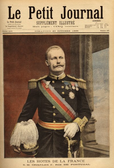 Portret van Karel I (Karel Ferdinand van Bragance) door Unknown artist