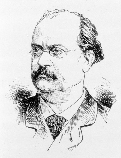 Portret van Charles Lecocq (1832 - 1918), Franse componist door Unknown artist