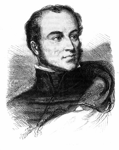 Portret van Charles Nicolas Fabvier, generaal, Franse ambassadeur en afgevaardigde (1782-1855) door Unknown artist
