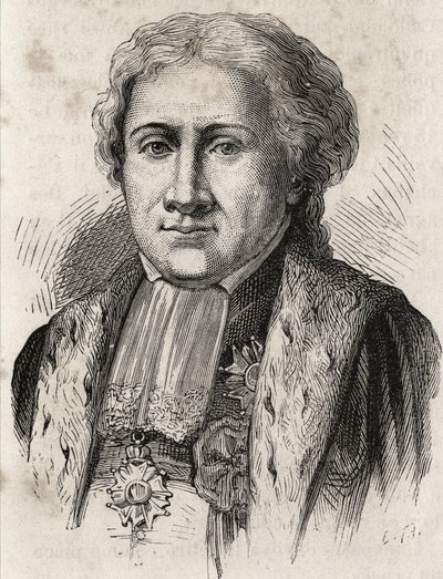 Portret van Claude - Ambroise Régnier, Hertog van Massa, Advocaat, Grootrechter, Minister van Justitie (1746-1814) door Unknown artist