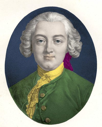 Portret van Claude Adrien Helvétius (1715-1771) Franse filosoof door Unknown artist