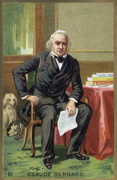 Portret van Claude Bernard (1813-1878), Franse fysioloog door Unknown artist