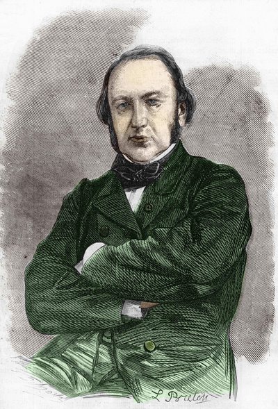 Portret van Claude Bernard (1813-1878), Franse fysioloog. door Unknown artist
