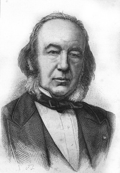 Portret van Claude Bernard (1813 - 1878) Franse fysioloog - in 