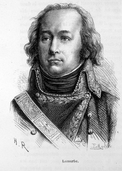 Portret van Claude Jacques Lecourbe, Franse generaal (1759 -1815) door Unknown artist