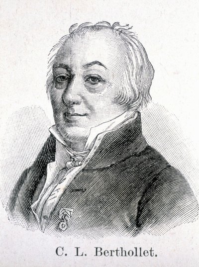 Portret van Claude Louis Comte Berthollet (1748 - 1822), Franse chemicus door Unknown artist