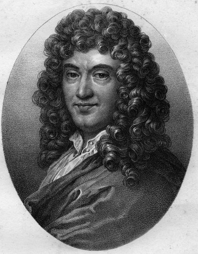 Portret van Claude Perrault (1613-1688), Franse architect, arts en anatoom door Unknown artist