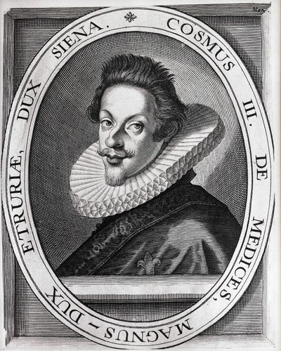 Portret van Cosimo II door Medici. Cosimo II door Medicis (1590-1621) door Unknown artist