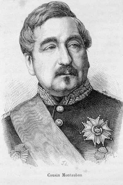 Portret van Cousin Montauban door Unknown artist