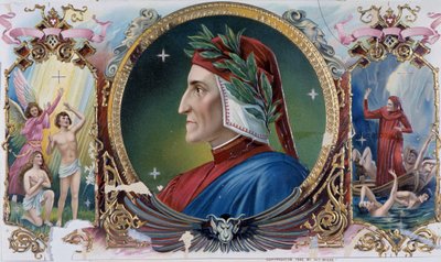Portret van Dante door Unknown artist