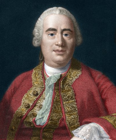 Portret van David Hume, Schotse filosoof (1711-1776) door Unknown artist