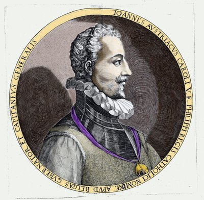 Portret van Don Juan van Oostenrijk (1547-1578), onwettige zoon van Karel V (1500 - 1558) door Unknown artist
