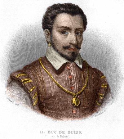 Portret van de hertog van Guise. François de Lorraine, hertog van Aumale, daarna 2e hertog van Guise Franse luitenant-generaal (1519 tot 1563) door Unknown artist